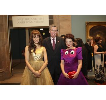 Emily Blumenthal, Founder and Creator of the IHDA, Sir Alan Collins, KCVO CMG, Her Majestys Consul General to New York and Director General Trade and Investment USA and Lulu Guinness