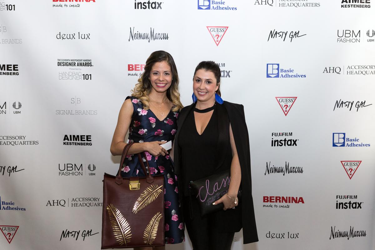 Finalist Maria Gabriela Duque Albornoz with IHDA All Star Aimee Kestenberg  