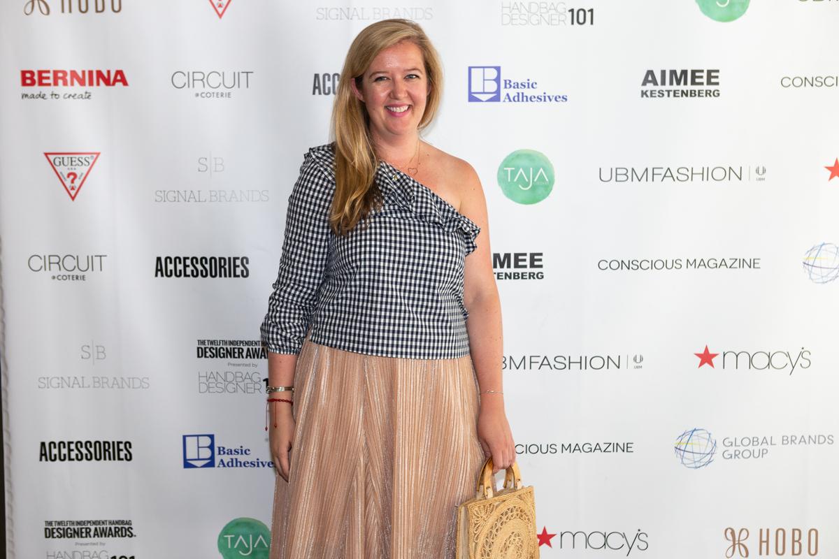 Heather Schmidle of Macys on red carpet