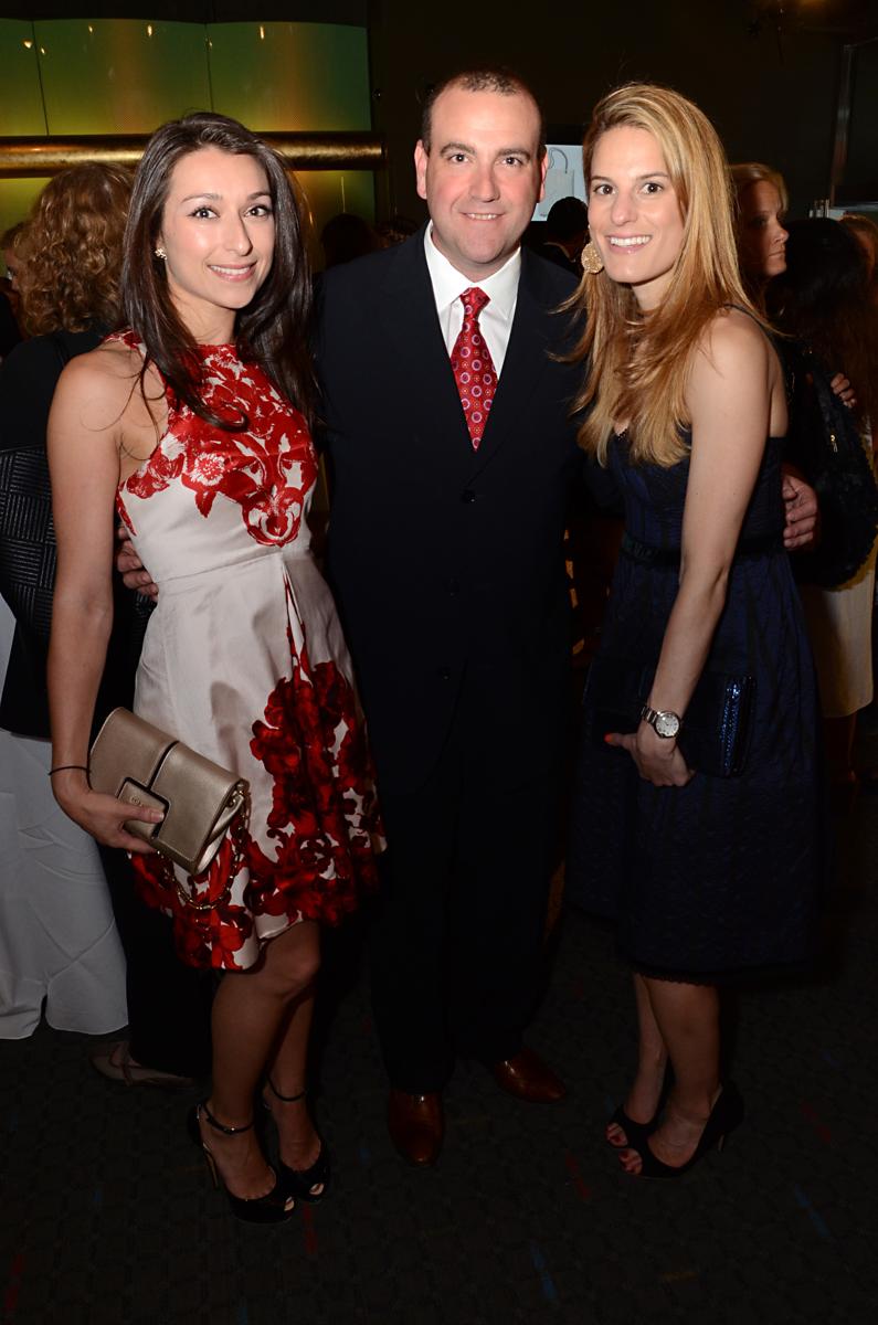 James Mullaney of Furla and Brooke Jaffe of Bloomingdales