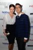 Ann Caruso, Celebrity Stylist presenting the 7th Annual IHDA ICONOCLAST Award to Rafe Totengco of Rafe New York