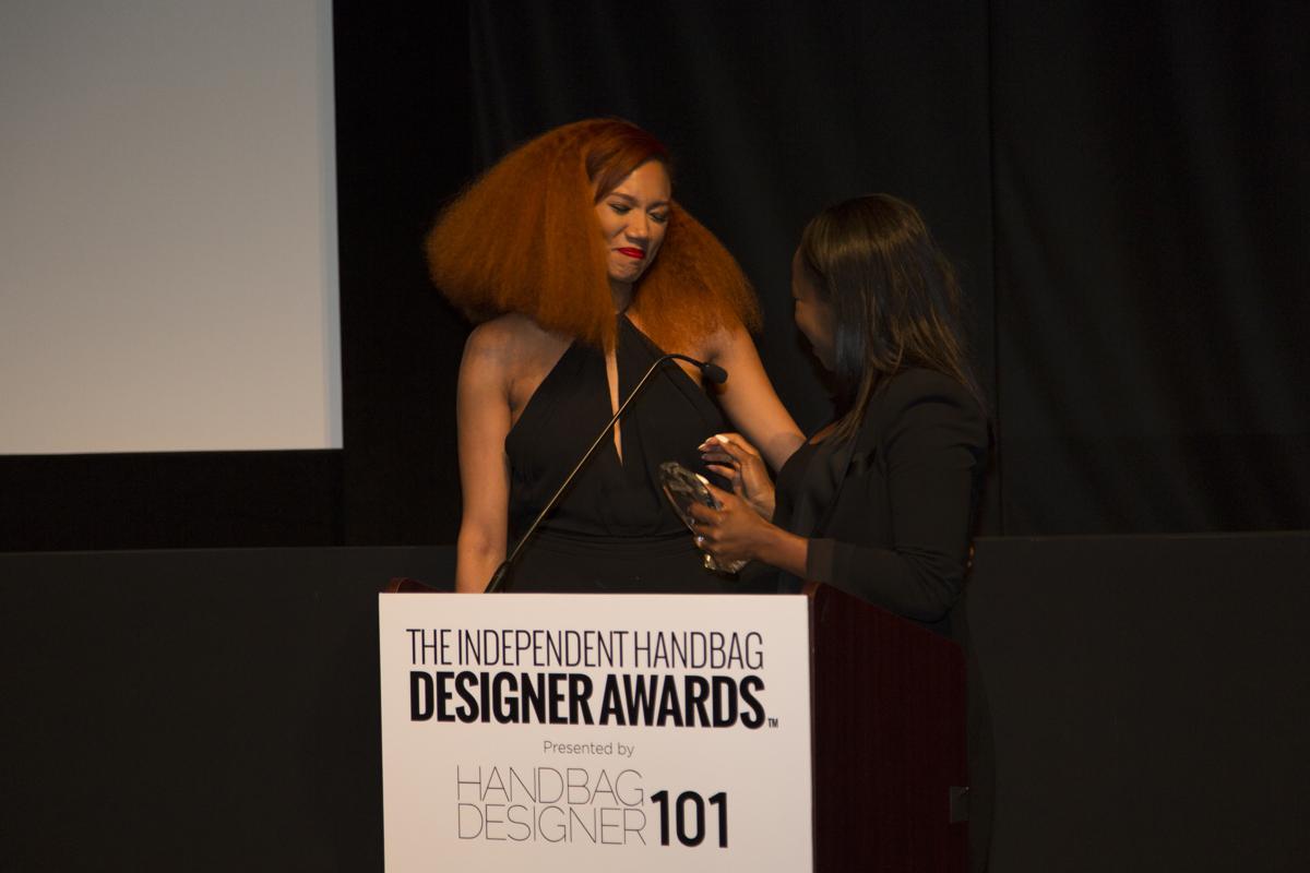 Winner InStyle dot com Audience Fan Favorite Yanique Moore of Ollie Quinn 