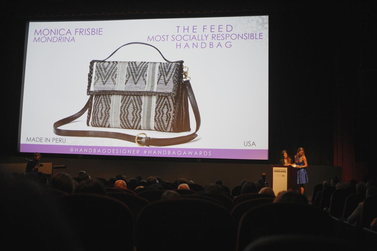 Winner Most of FEED Most Socially Reponsible Handbag, MONDRINA