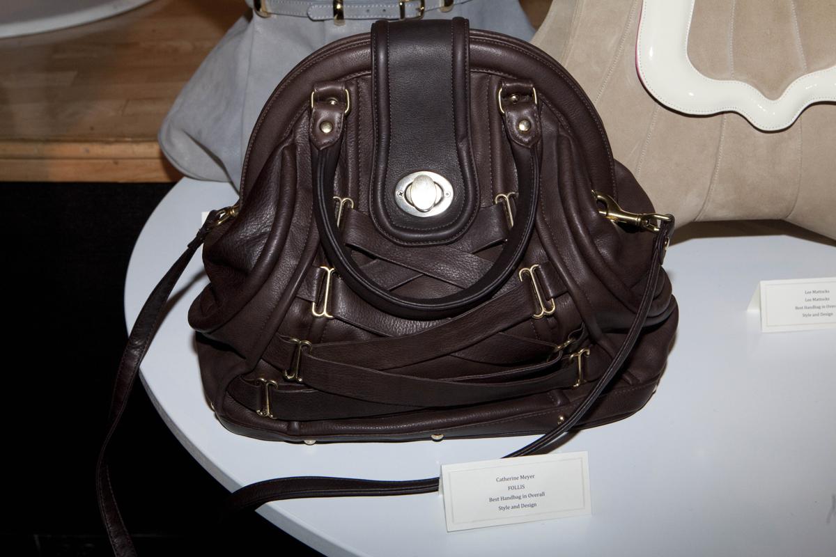 Winner of the 2010 Best Handbag in Overall Style and Design, Catherine Meyer of FOLLIS