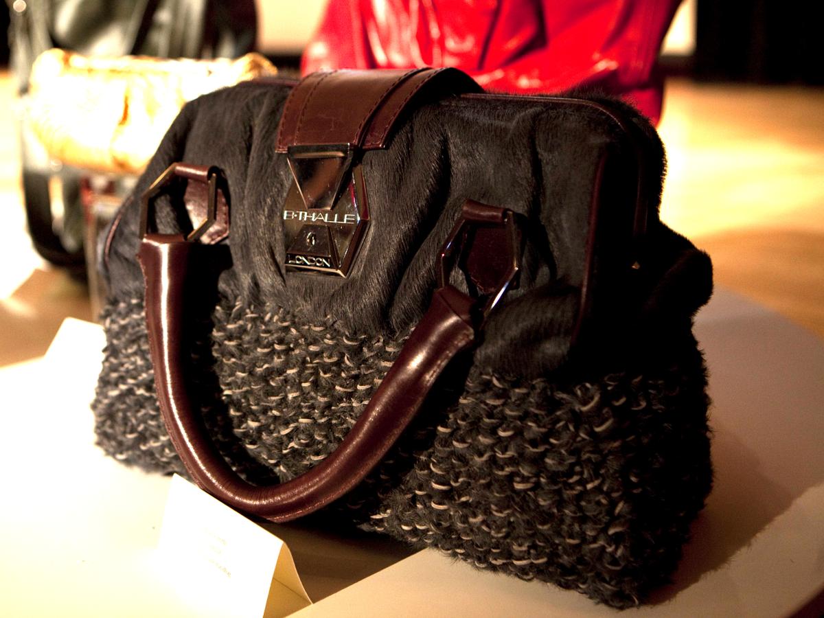 Winner of the 2010 Best Handmade Handbag, Briana Smith of B THALLE