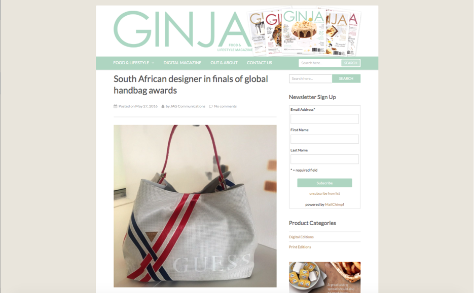 Ginja Food & Lifestyle Magazine